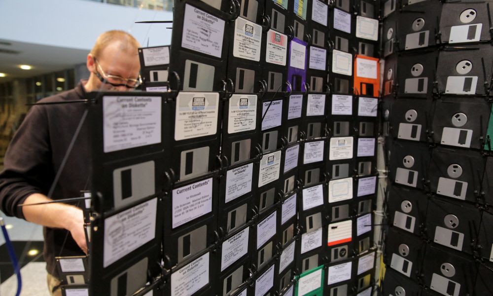 Airlines sind die grössten Abnehmer alter Floppy-Disks
