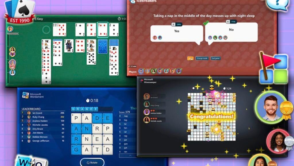 Microsoft Teams: In Videokonferenzen kann man jetzt «Minesweeper» und «Solitaire» spielen