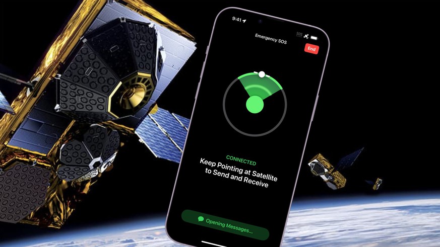 Apples Satelliten-SOS-Dienst ist gestartet – das sind die wichtigsten Fragen und Antworten