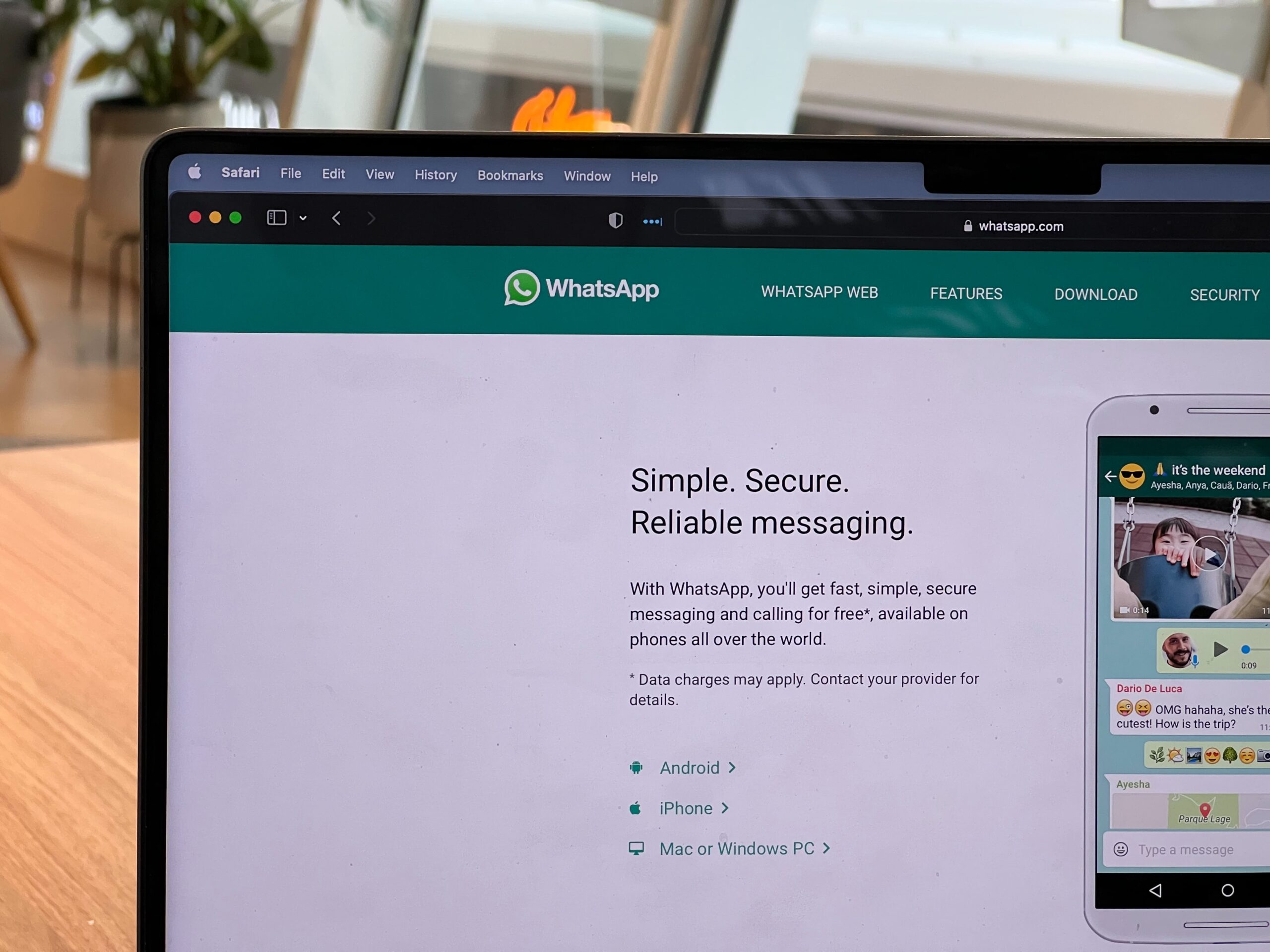 Whatsapp arbeitet an High-res-Bilderversand via Desktop-App