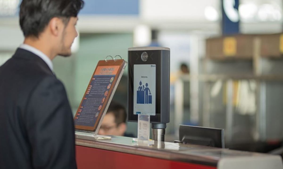 Das Gesicht als Boarding-Karte bei der Swiss