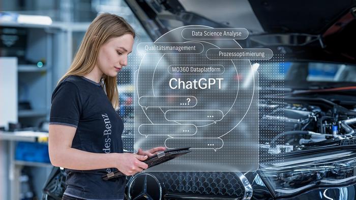 Mercedes-Benz holt sich Unterstützung bei ChatGPT