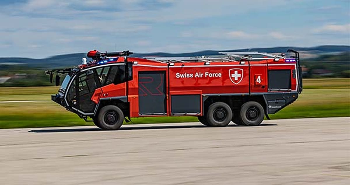 Über eine Lücke liessen sich Feuer­­wehr­fahr­zeuge tracken, auch in der Schweiz