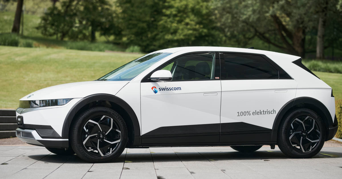 Swisscom bestellt 1’200 neue E-Autos