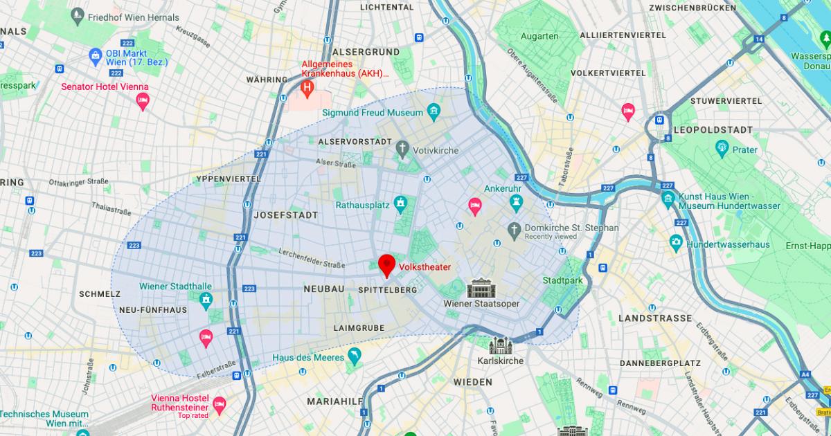 Verstecktes Google-Maps-Feature: Was bedeutet die blaue Fläche?