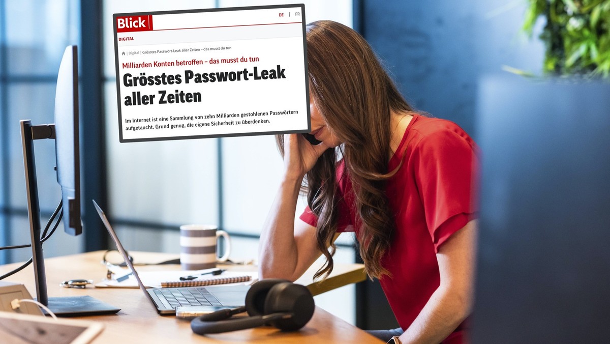 Warum die Aufregung um «das grösste Passwort-Leak aller Zeiten» völlig übertrieben ist