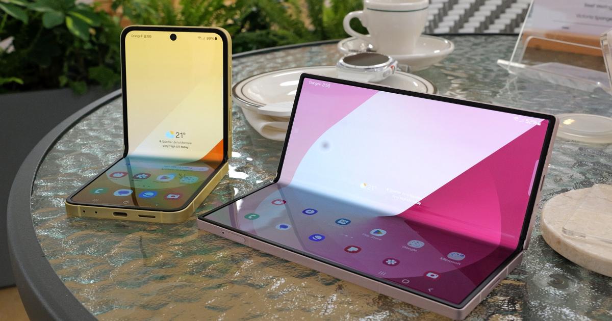 Samsung Galaxy Fold6 und Flip6 im Hands-on