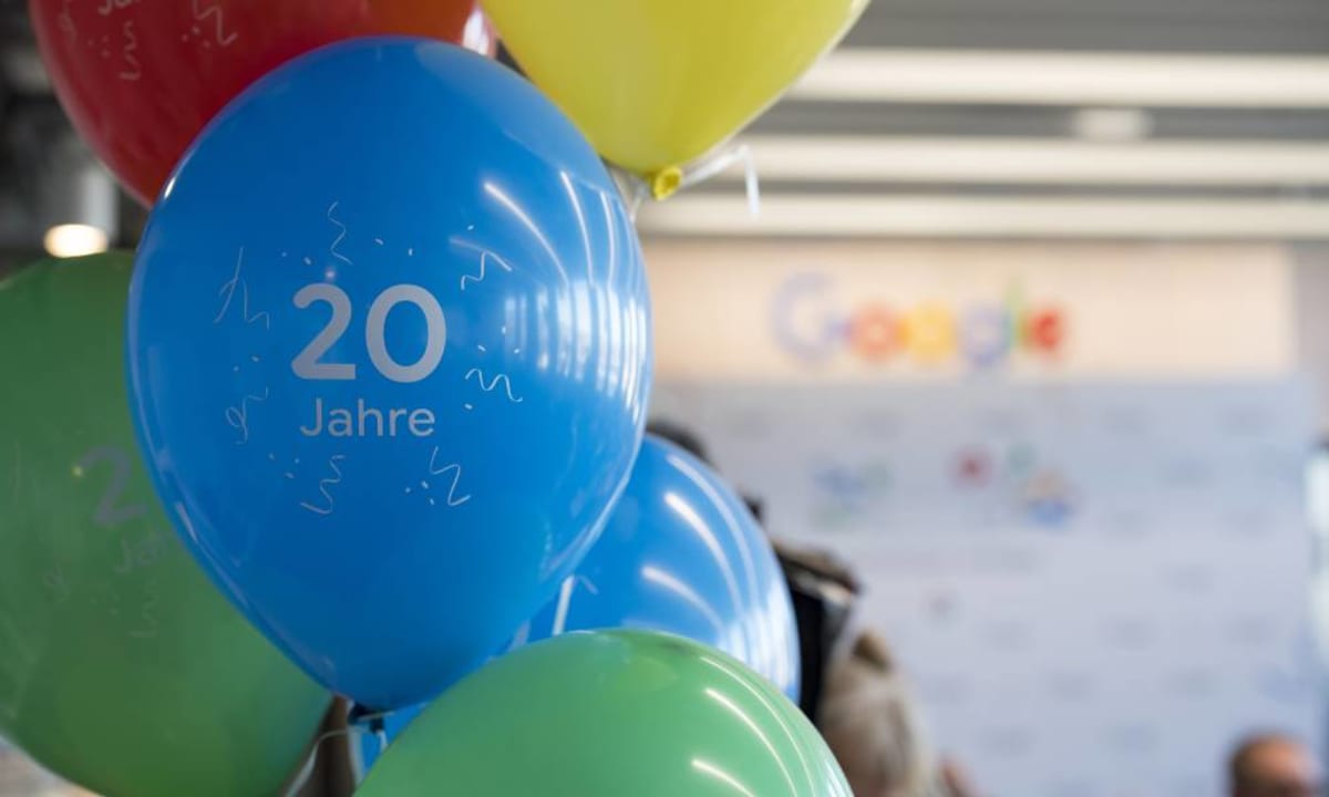 Vor 20 Jahren: Google zieht in die Schweiz