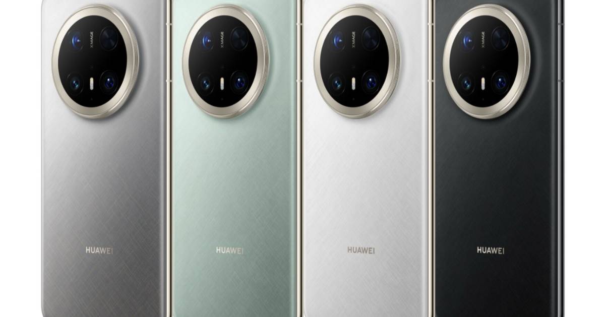 Huawei zeigt vier Modelle der Mate-70-Serie